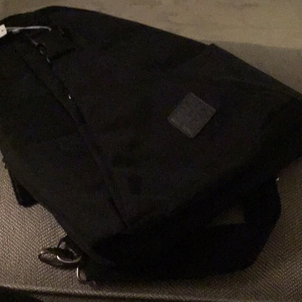 Save the Ocean black backpack
